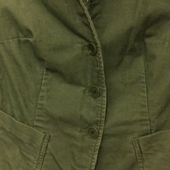 J Crew green corduroy jacket - Picture 3 of 6